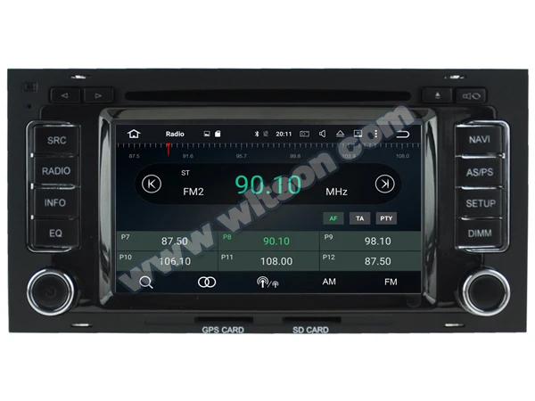 WITSON Android 10 0 4 ГБ ОЗУ + 64 Гб FLASH 8 Восьмиядерный автомобильный DVD плеер для VOLKSWAGEN 2002 2010