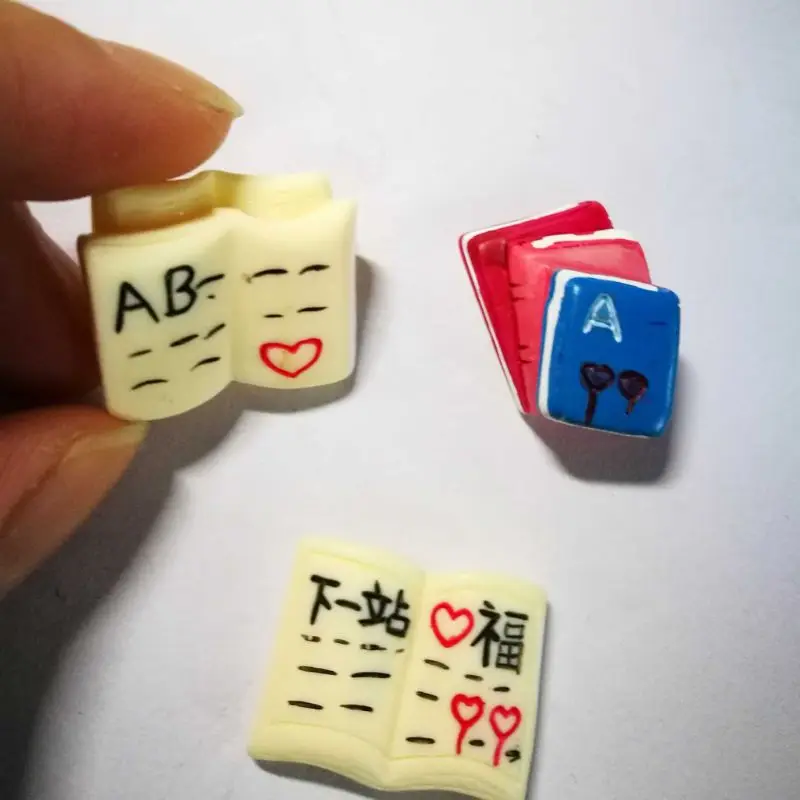 Волшебная кулон книга Сделай Сам Keychian каучуковая форма силиконовая Изготовление