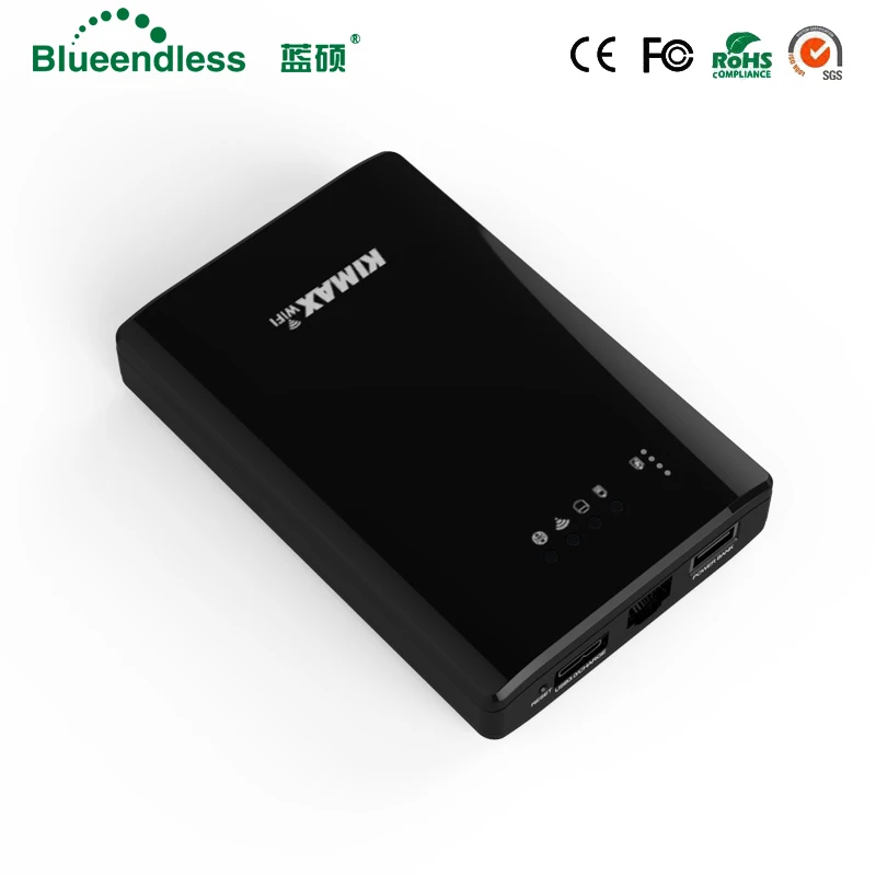 Blueendless 2 5 HDD жесткий диск Wi Fi роутера Sata USB 3 0 корпус с Мощность банка функции (500 г в
