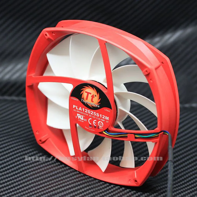 Вентилятор охлаждения для EVERFLOW Thermaltake TT PLA12025S12M 12 см 4PIN PWM 12 В 0.20A 12025