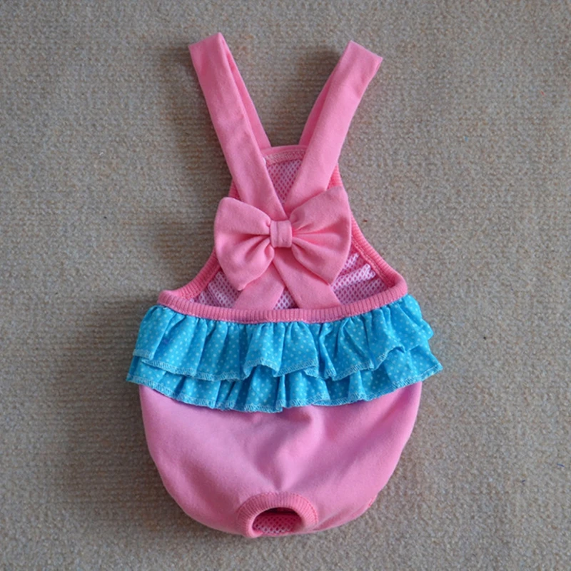 Простые Стильные санитарные брюки для домашних животных соединенные