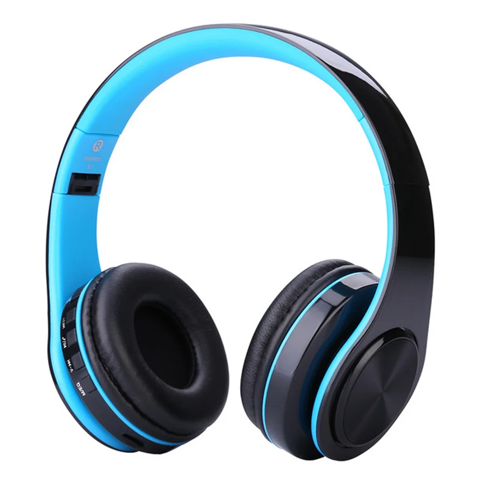 Joinrun B3 Bluetooth наушники 4,1 Гарнитура стерео Беспроводная портативная гарнитура с микрофоном для ПК iPhone Android телефон - Цвет: Синий