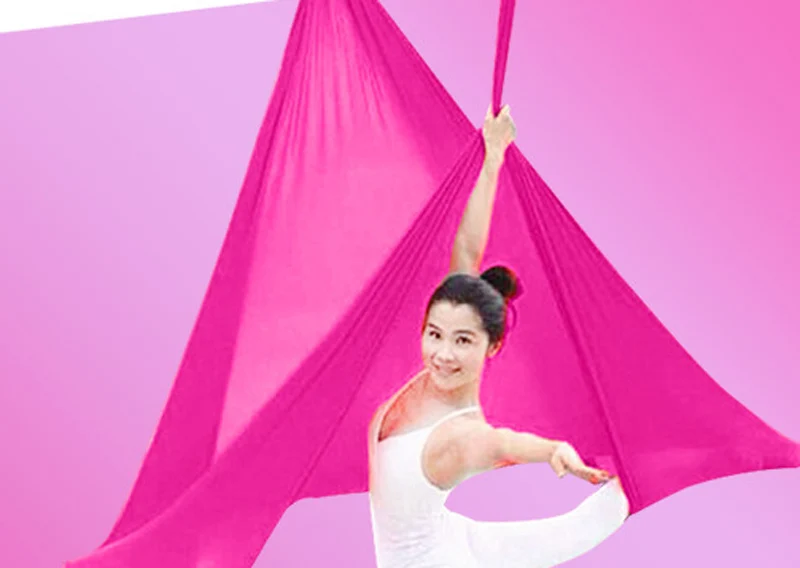 5 м антенна yoga гамак эластичность качели Многофункциональный антигравитационный чехол yoga обучение Ремни