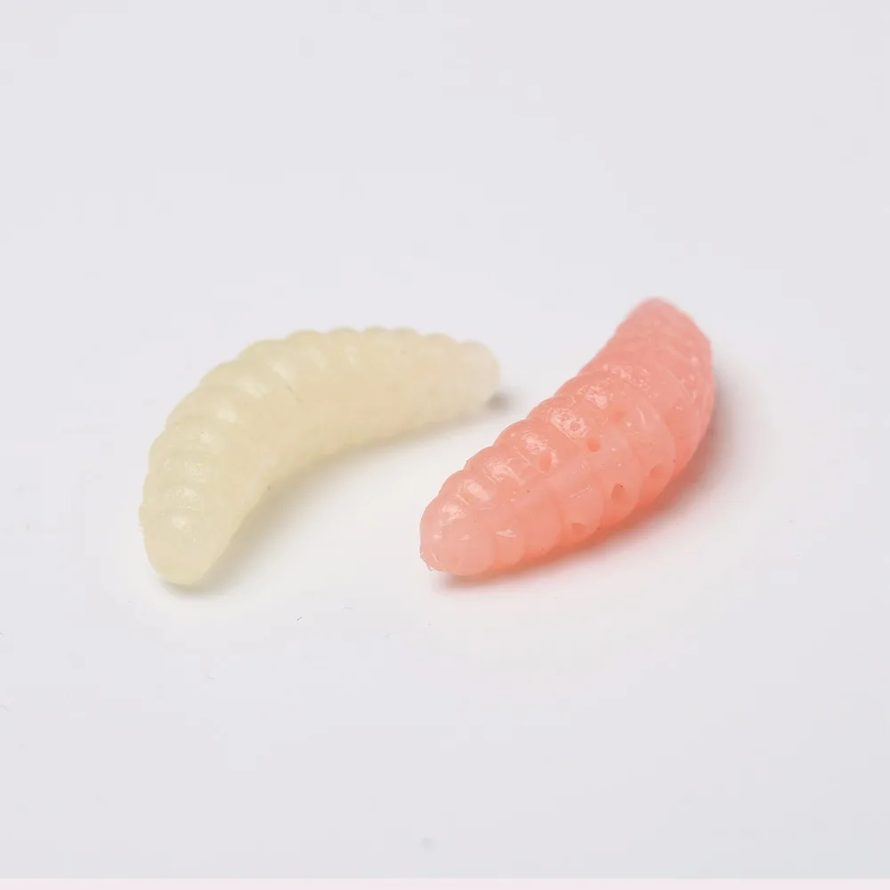 [Cheap Close Out] 100 piece Soft Fishing Lure Grub Lures Silicone Worm Artificial Bait | Спорт и развлечения