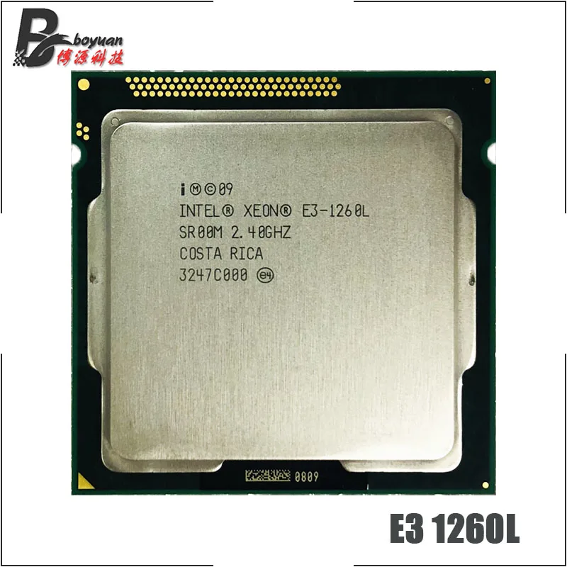 Процессор Intel Xeon E3-1260L E3 1260L 1260 L 2 4 ГГц четырехъядерный Восьмиядерный 45 Вт LGA 1155 |
