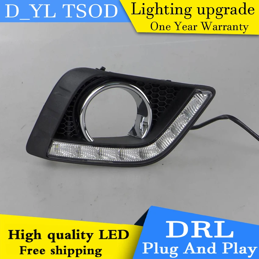 Автомобильный Стайлинг для LIVINA светодиодный дневные ходовые огни Nissan высокая