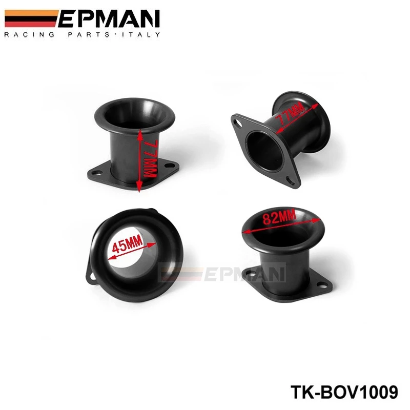 Алюминиевый турбо фланец turbo Inlets Botton фиолетовый черный TK BOV1009|turbo flange|flange |