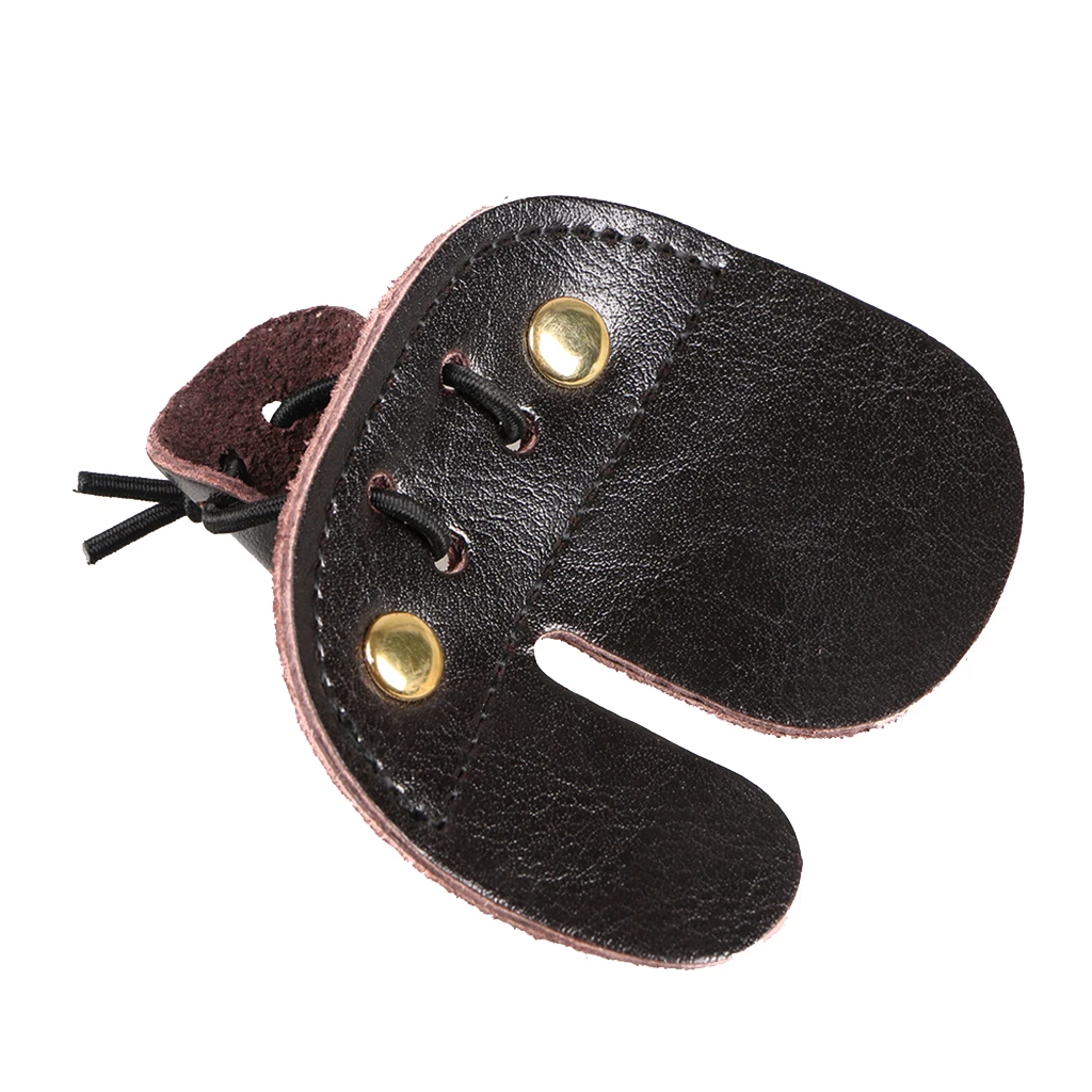 Perfeclan Durable 1 Piece Archery Finger Tab Guard Glove Protective Gear Cotton Weave Rein Halters | Спорт и развлечения