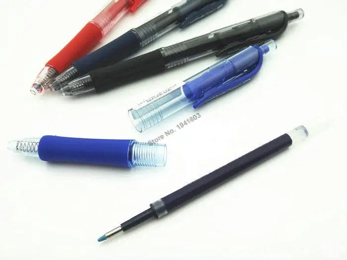 Выдвижная ручка с гелевыми чернилами 6 шт./лот Uni-Ball Signo UMN-152 0 5 мм | Канцтовары для