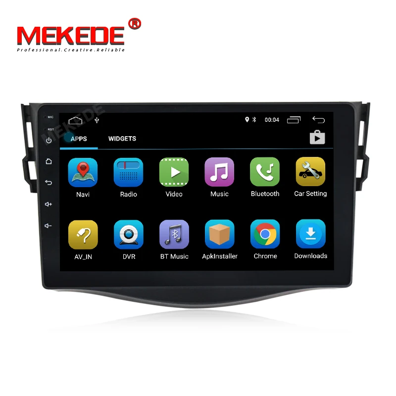 Mekede Android 8,1 автомобильный dvd-плеер для Toyota RAV4 Rav 4 2007 2008 2009 2010 2011 2 din 1024*600 gps навигация wifi 4 ядра