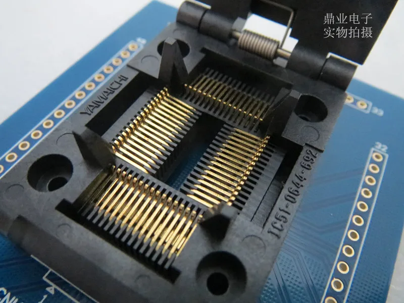 QFP64 TQFP64 IC51 0644 692 burn в гнездо золотое покрытие IC Тесты ing сиденье скамья| |