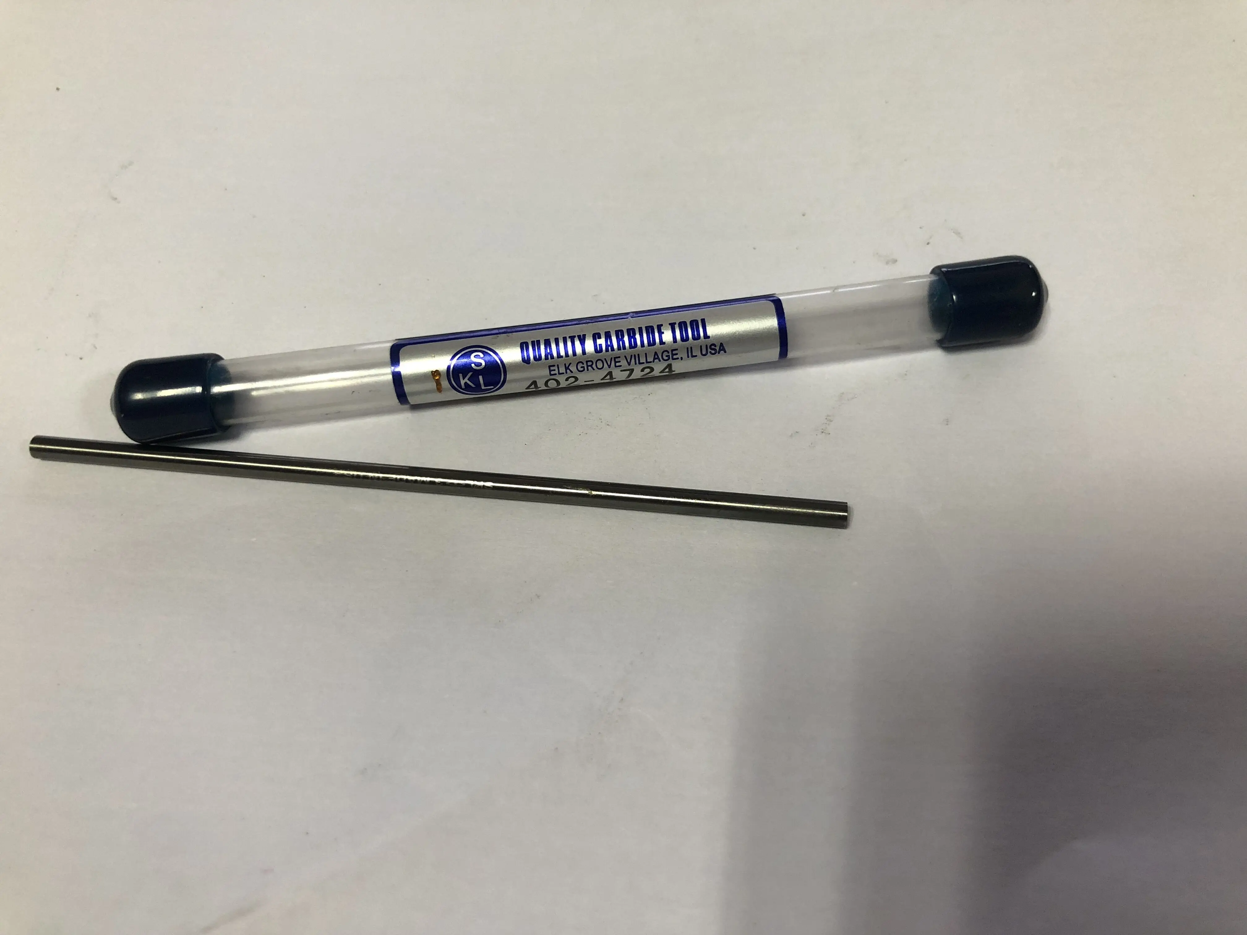 

2pcs/lot hrc60 3mm diameter x 100mm length tungsten steel circular rod Suitable for stamping