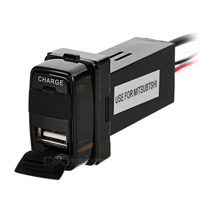 Автомобильное зарядное устройство 12v с двумя 2 портами USB аудио быстрой зарядкой