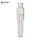 Запасной необработанный металлический ключ  Дистанционное лезвие 06 масштаб Заготовка ключа замка зажигания автомобиля KD для Nissan Old Bluebird Duke, запрет Demeano