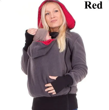 Куртка кенгуру с капюшоном высокое качество 2 в 1 зимнее пальто для беременных