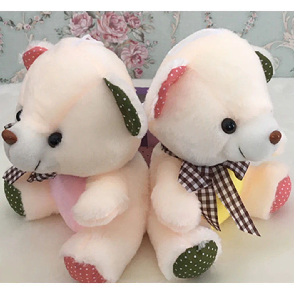 Плюшевый мишка тедди кавайная Мягкая кукла-животное игрушки для букета милый