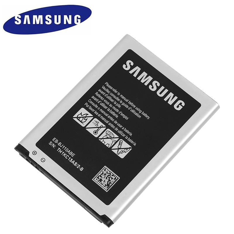 Original Samsung Battery For Galaxy J1 J Ace J110 J110FM J110F J110H i9192 i9195 i9190 i9198 1900mah EB-BJ110ABE | Мобильные