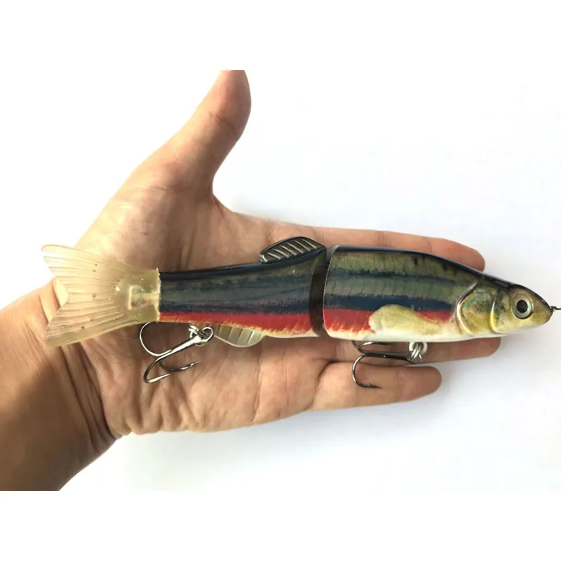 Скольжение пластиковая жесткая приманка S Плавание приманки 19 см 68 г 2 секция