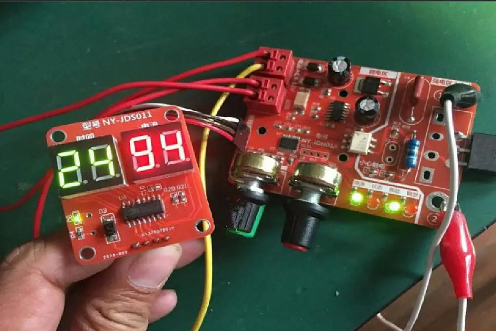 DYKB 100A /40A точечная сварочная панель управления регулировка времени текущий
