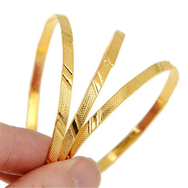 3 шт./компл. детская браслет новая мода Винтаж цвета: золотистый Серебристый