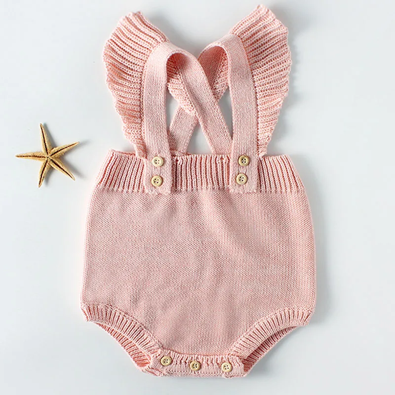 

Брендовый комбинезон без рукавов для маленьких девочек, комбинезон, комбинезон для маленьких мальчиков и девочек, вязаная повседневная оде...