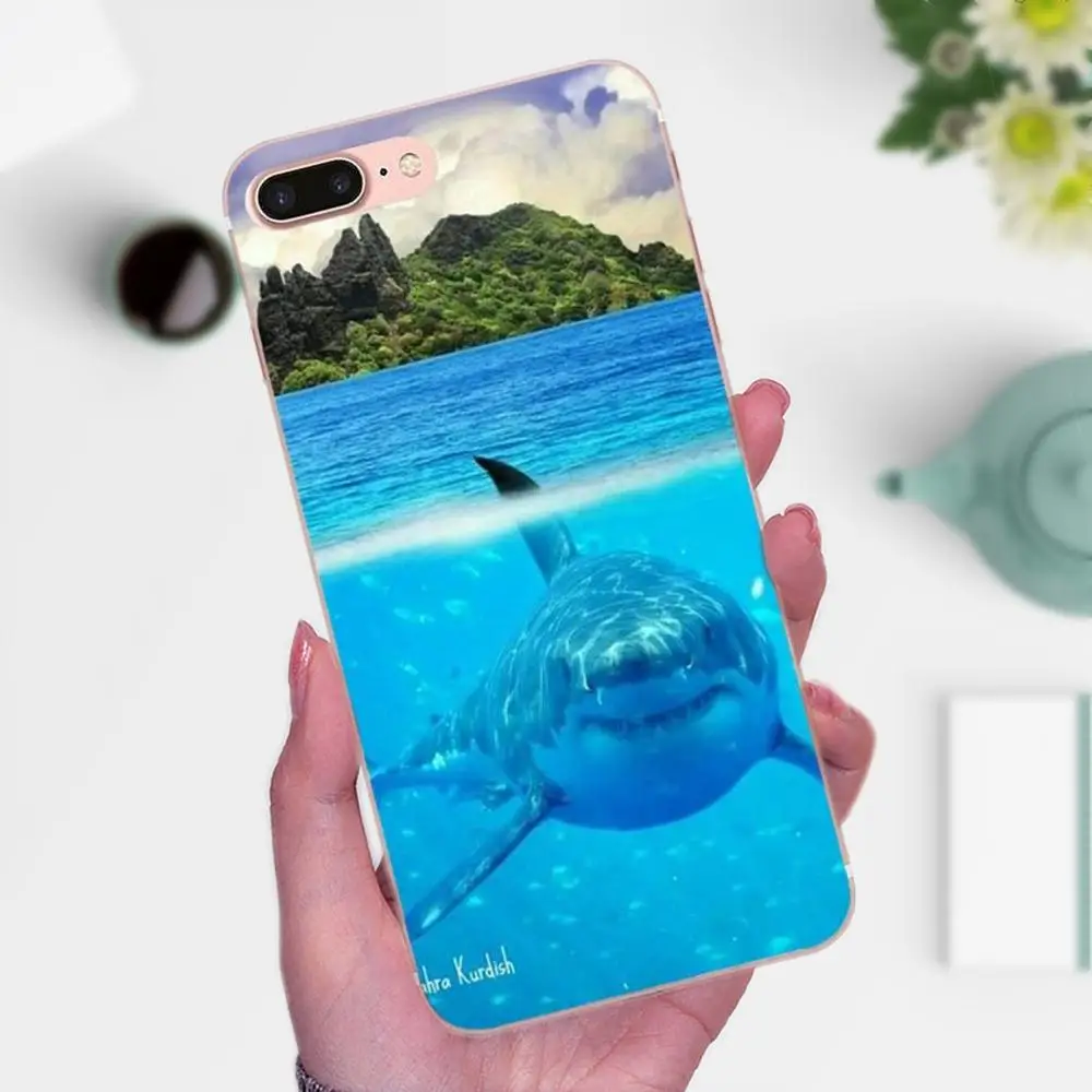 Мягкий ТПУ чехол Забавный КИТ для Huawei Mate 7 8 9 10 20 P8 P9 P10 P20 P30 Lite Plus Pro 2017 | Мобильные