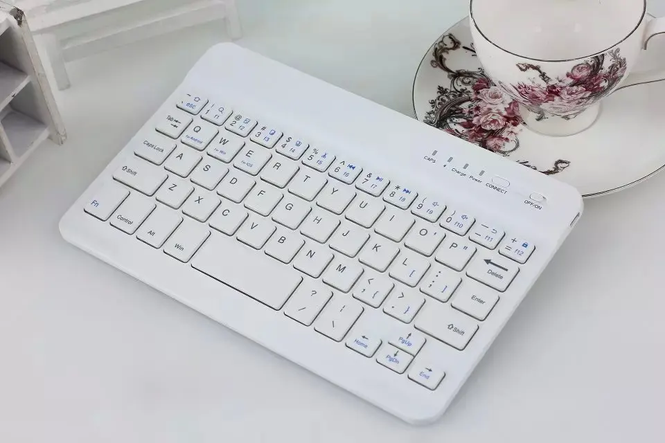 Беспроводная Bluetooth клавиатура для планшета PU кожаный чехол подставка+ OTG+ ручка для Pad 7 8 дюймов 9 10 дюймов для IOS Android Windows