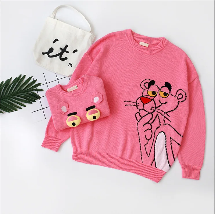 Одежда Mommy and Me семейные зимние Рождественские свитера одежда Свитера для