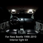 Shinman 5x canbus Error Free интерьер светодиодный светильник посылка комплект для VW новый Жук 1998-2010 автомобильные аксессуары для Чтения Купол светильник s