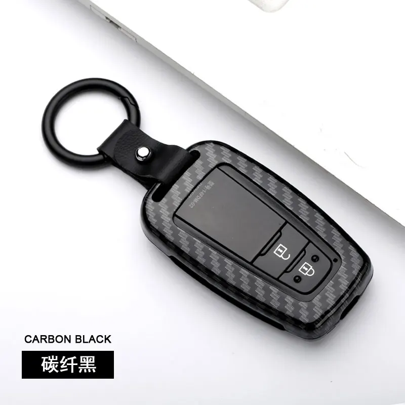 Чехлы для ключей из цинкового сплава брелок чехол Toyota Camry 2017 2018 CHR CH-R Prius Corolla RAV4