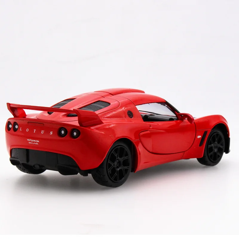 High Simulation 1:32 lotus Diecast Alloy Metal Luxury Racing Car Model Collection Pull Back Toys Gift Light and Music |