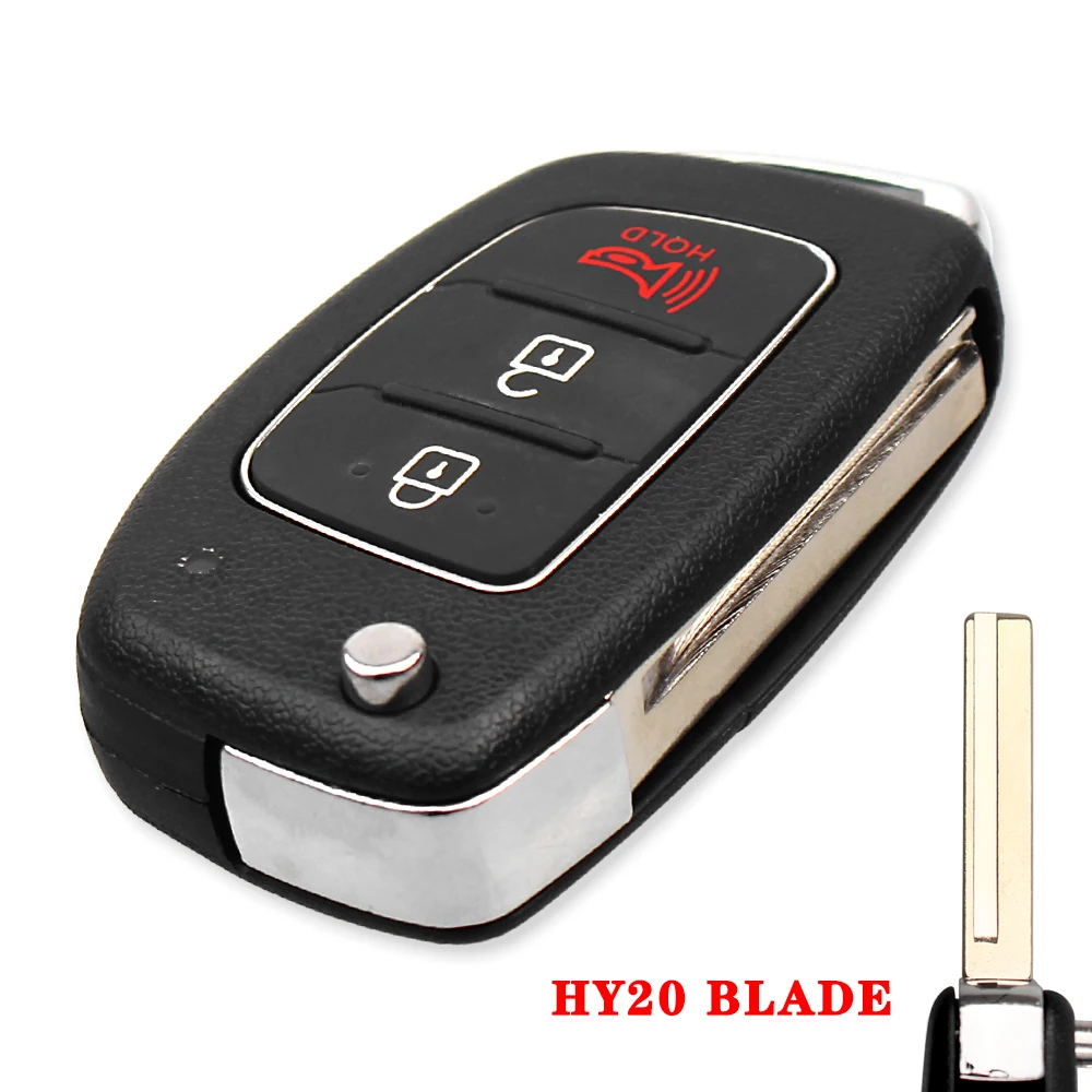 Чехол для ключей KEYYOU с 3 кнопками для hyundai HB20 IX35 I45 SANTA FE Accent I40 I20 HY15/HY20/TOY40
