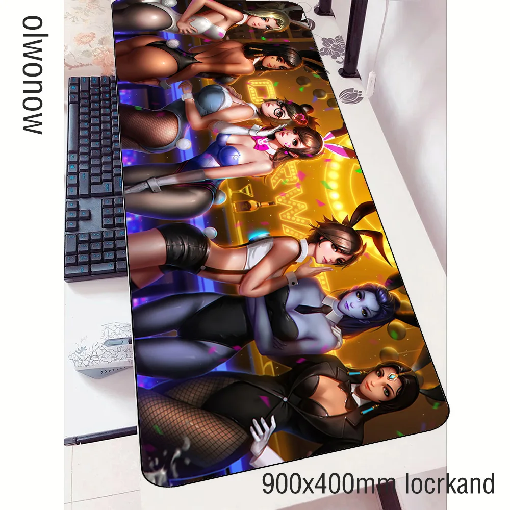 Над часами padmouse 900x400x3 мм игровой коврик для мыши стол большой геймер компьютерный