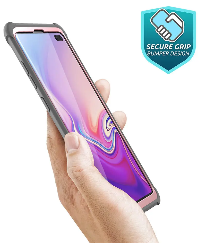 Для samsung S10 Plus чехол 6,4 Ares прочный Чехол на весь корпус со встроенной защитной пленкой [не совместим с датчиком отпечатков пальцев]