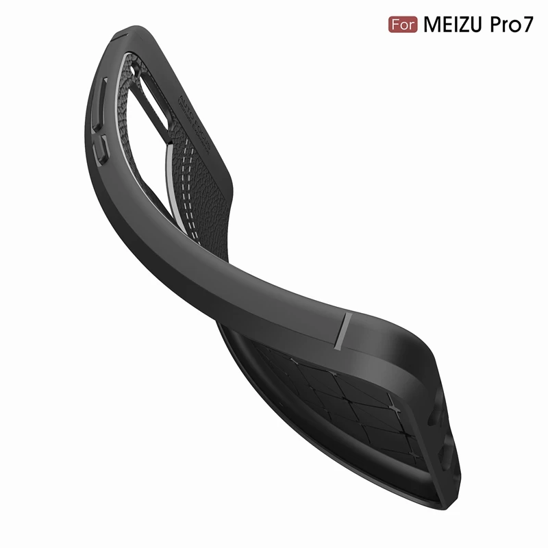 Mibioj ультратонкий противоударный мягкий чехол из силикона и ТПУ для Meizu Pro 7