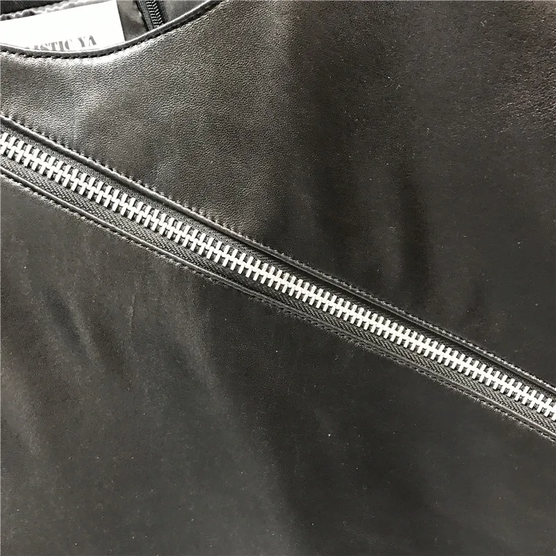 Женское платье из натуральной кожи модное | Женская одежда