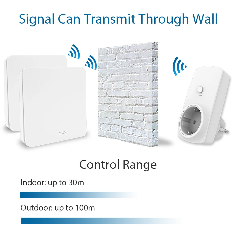 Смарт розетка Беспроводная с голосовым управлением 10 А|Выключатели| |