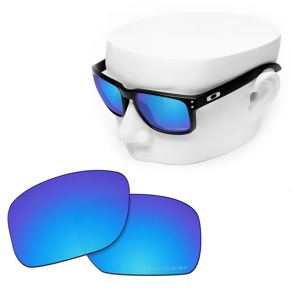 Blue Mirror OOWLIT Анти-Царапины Сменные линзы для-солнцезащитные очки Oakley Holbrook OO9102 травления поляризованных солнцезащитных очков - Цвет линз: Blue Mirror