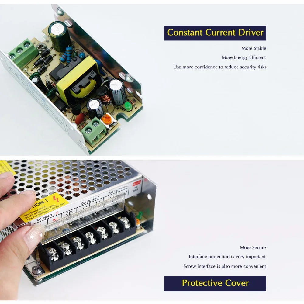 Трансформатор для светодиодных лент 12 в пост. Тока 2 А 3 5 8 15 20 30 100 265 перем. на
