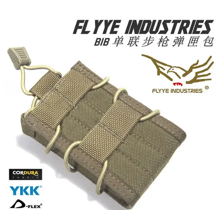 FLYYE облегченный слюнявчик одинарная фотолампа|pouch cordura|rifle magazine pouchsingle pouch |