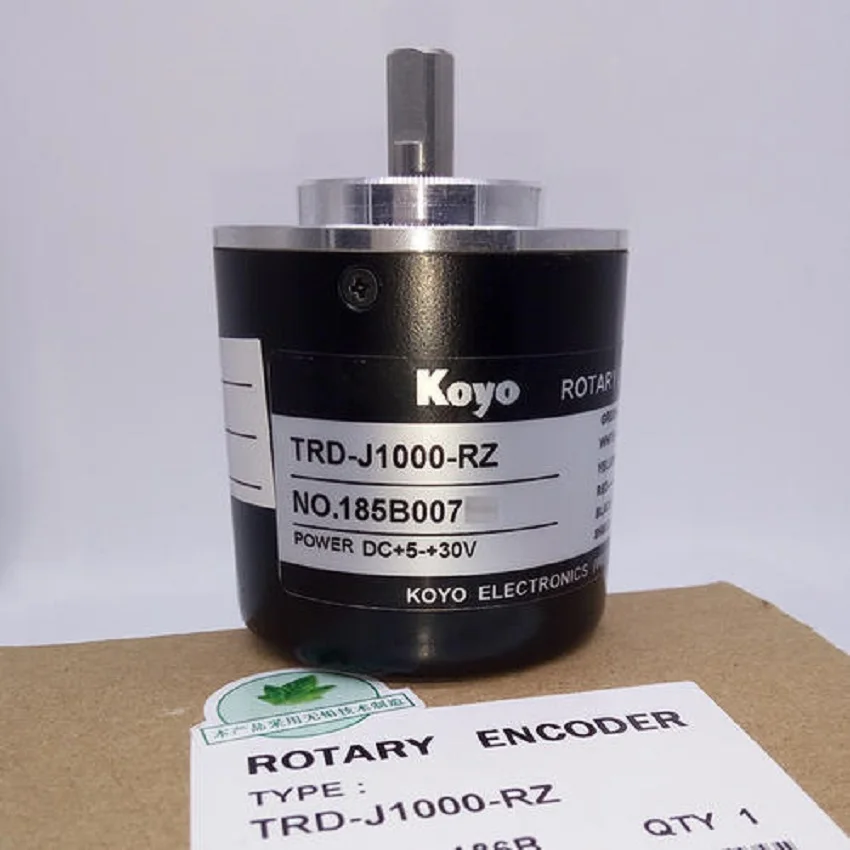 Incremental optical rotary encoder 8mm shaft TRD-J2500-RZ resolution 2500 pulse ppr