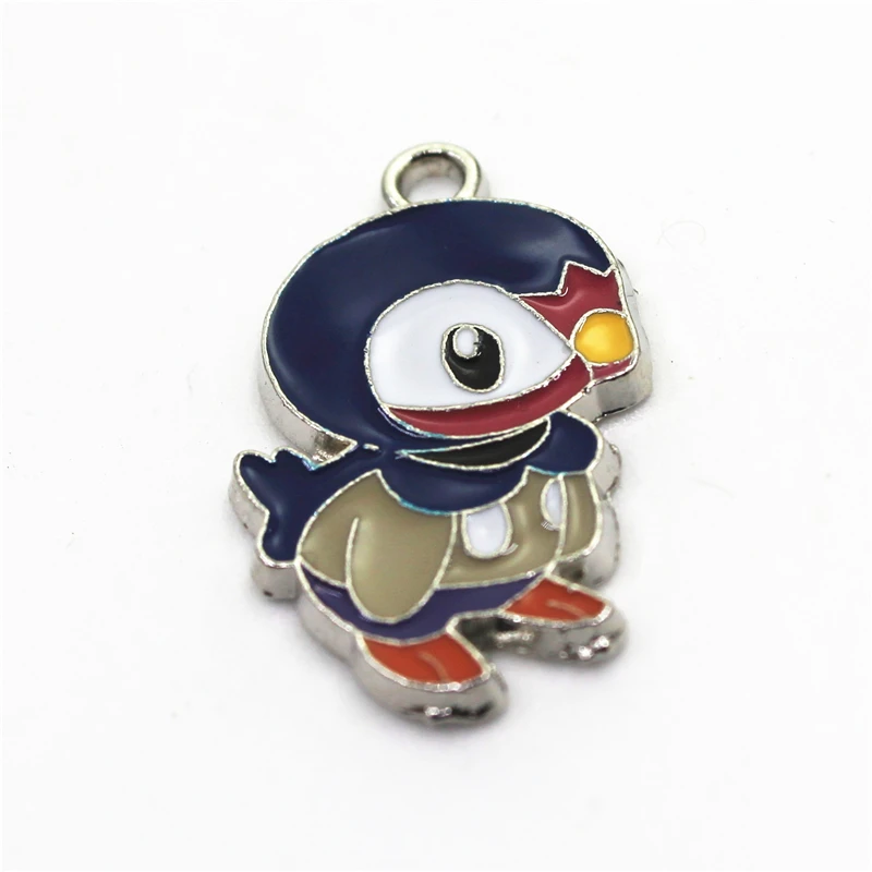 

2018 Hot Selling 10pcs Mix Pokemon Charms Floating Hanging Charm For DIY Necklace Dangle Charm Findings Jewelry Accessories