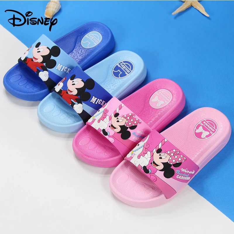 Летние новые детские сандалии и тапочки Disney для мужчин детей Домашние