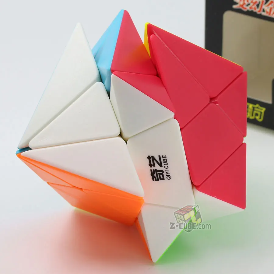 Магический куб головоломка QiYi 3x3x3 Axis cube KingKong JinGang Профессиональный Супер Скоростной куб обучающий твист мудрые игрушки подарок для игры z