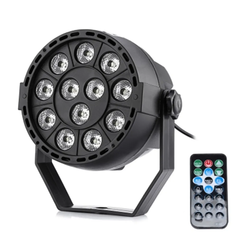Новый профессиональный светодиодные огни этапе 12 rgb par led dmx Сценическое освещение