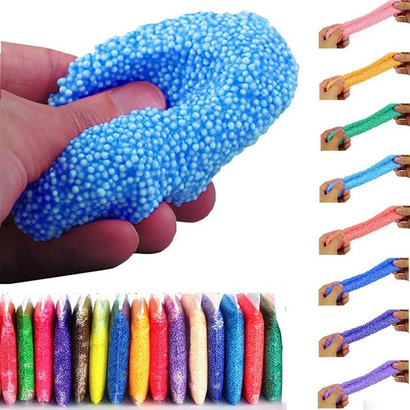 

Magnetic Modeling Clay Snow Mud Fluffy Floam Stress Relief Kids Toy