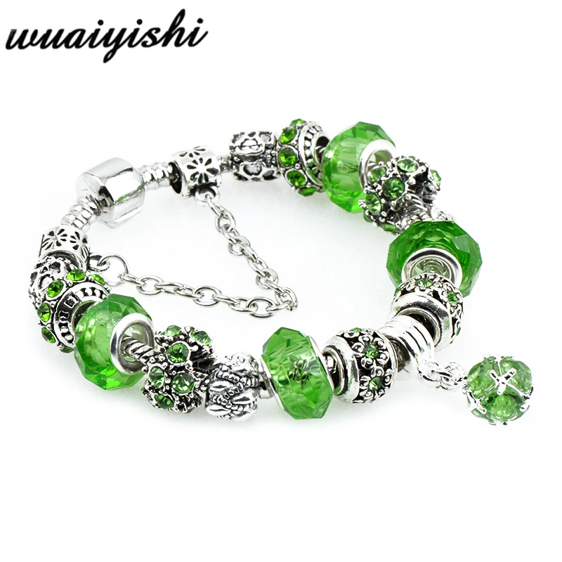 Античный браслет с подвесками и надписью Love e beads 4 ядра 18 19 20 21 см|Цепочки браслеты|