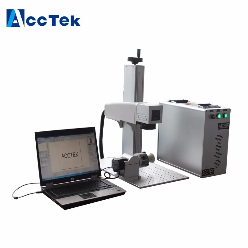 

Laser marker 20W 30W 50W cnc Raycus IPG generator 3d mini metal portable optical fiber laser marking machine