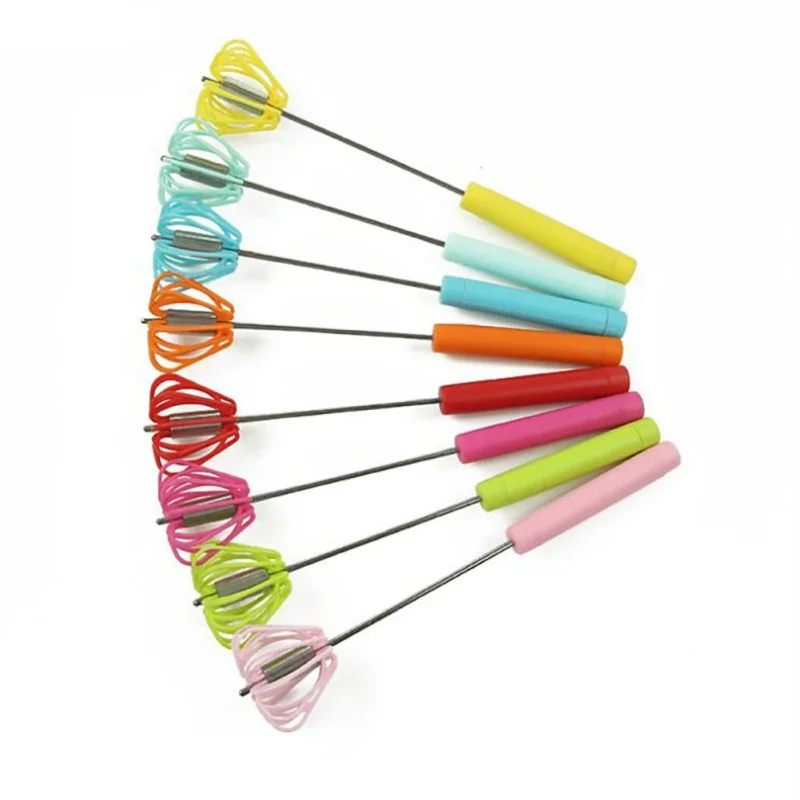 Stainless Steel Spiral Whisk Kitchen Egg Beaters Tool Cream Stirring for Home Baking Cooking Kitchen Appliances