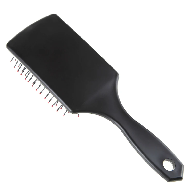 Черный Пластик массаж Air плоский гребень Расчёски для волос Уход за волосами